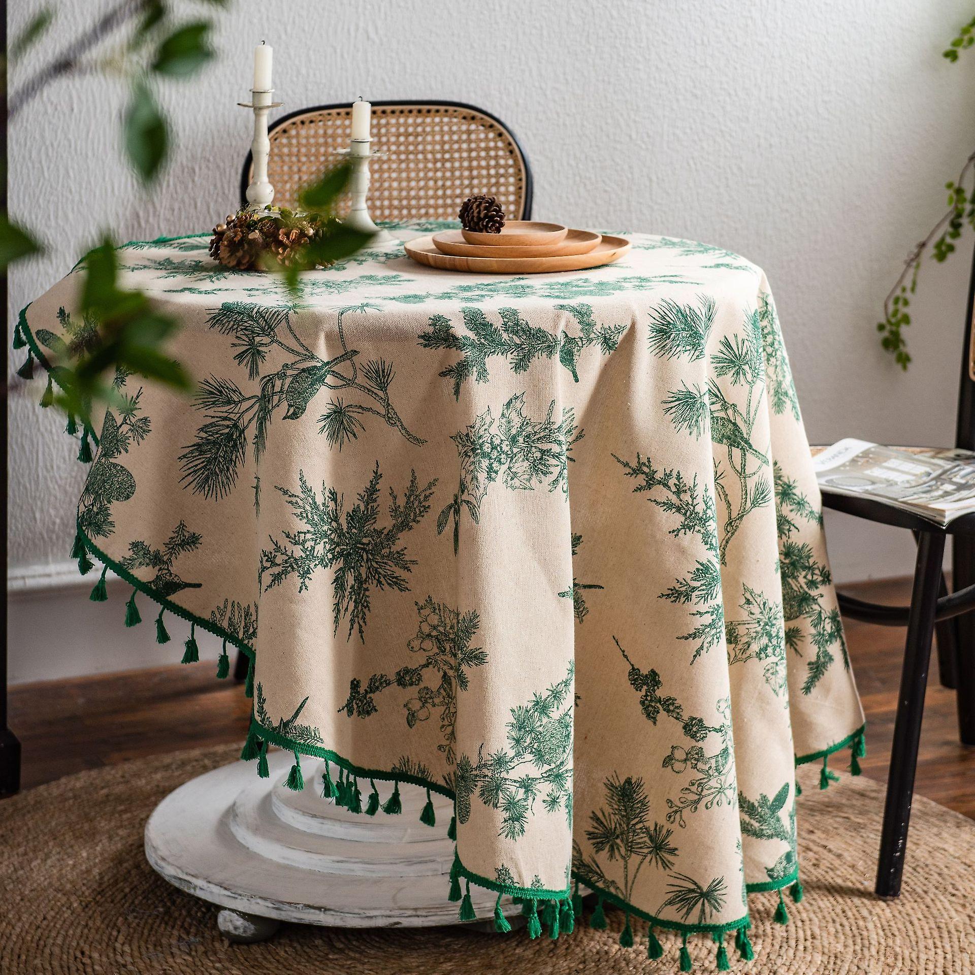 Anti-Stain Tablecloth - Size: Round diameter 150 cm