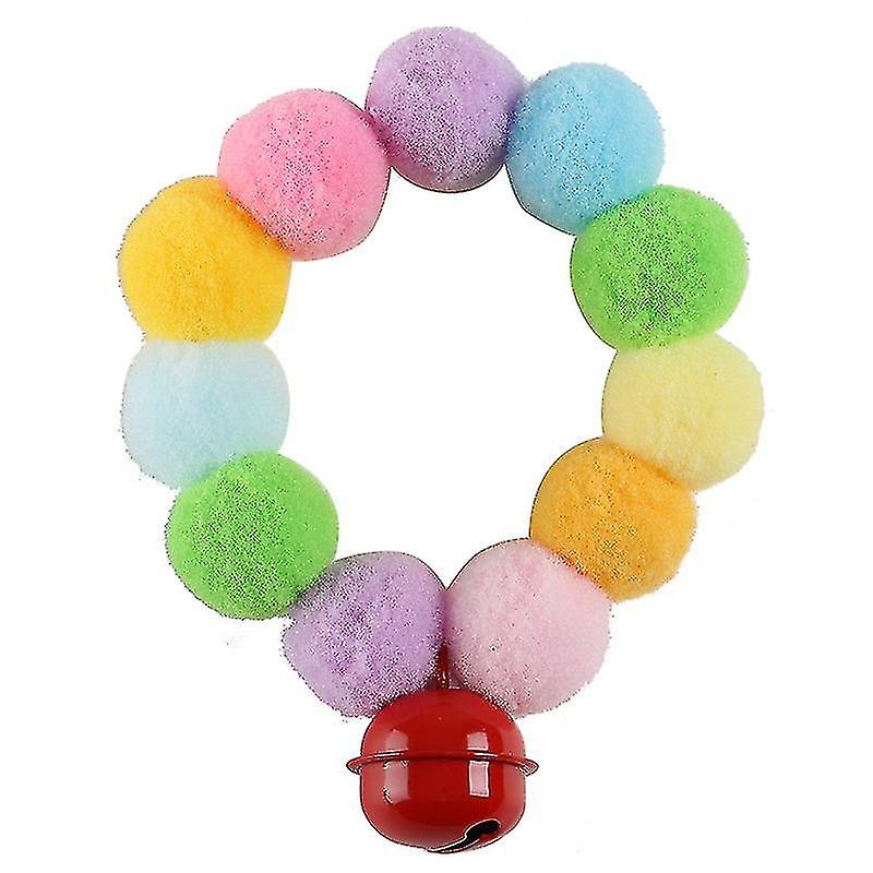 Navidad Pet Sticky Ball Collar 1 pieza Color