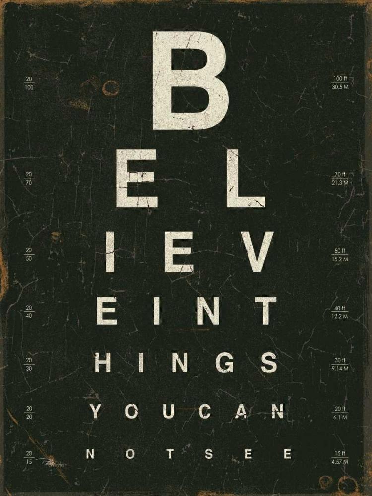Eye Chart III Poster