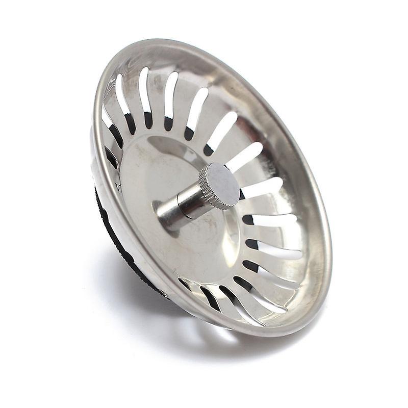 Sink Strainer with Stopper Function - Height Adjustable Kitchen Sink Strainer