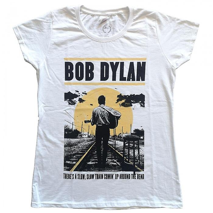 Bob Dylan Womens/Ladies Slow Train T-Shirt