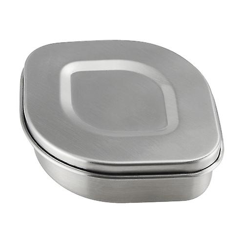 350 ml stainless steel snack container 1 unit (Silver)
