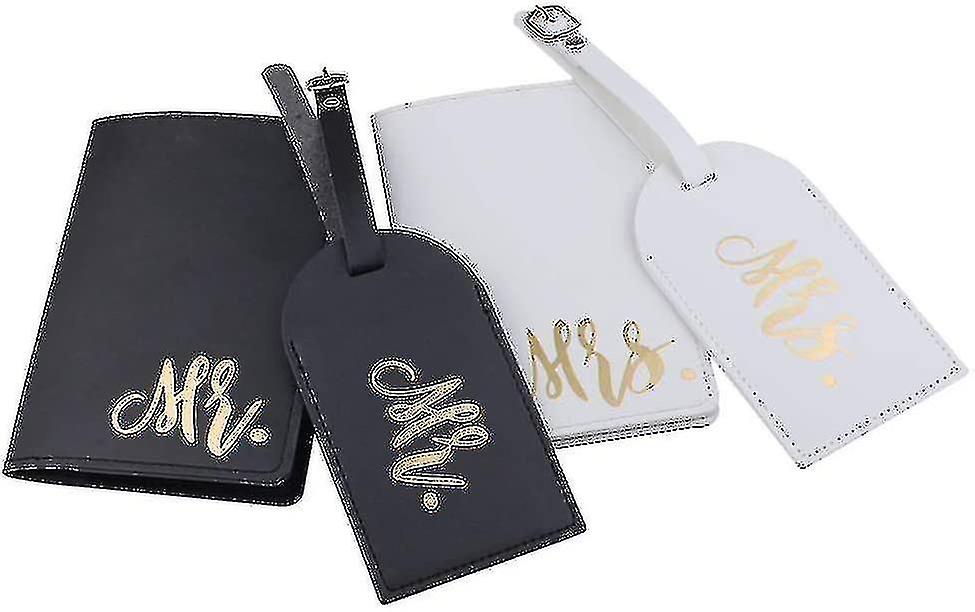 2 Sets Of Mr Mrs Lugga Tags And Passport H Wedding Lugga Tags