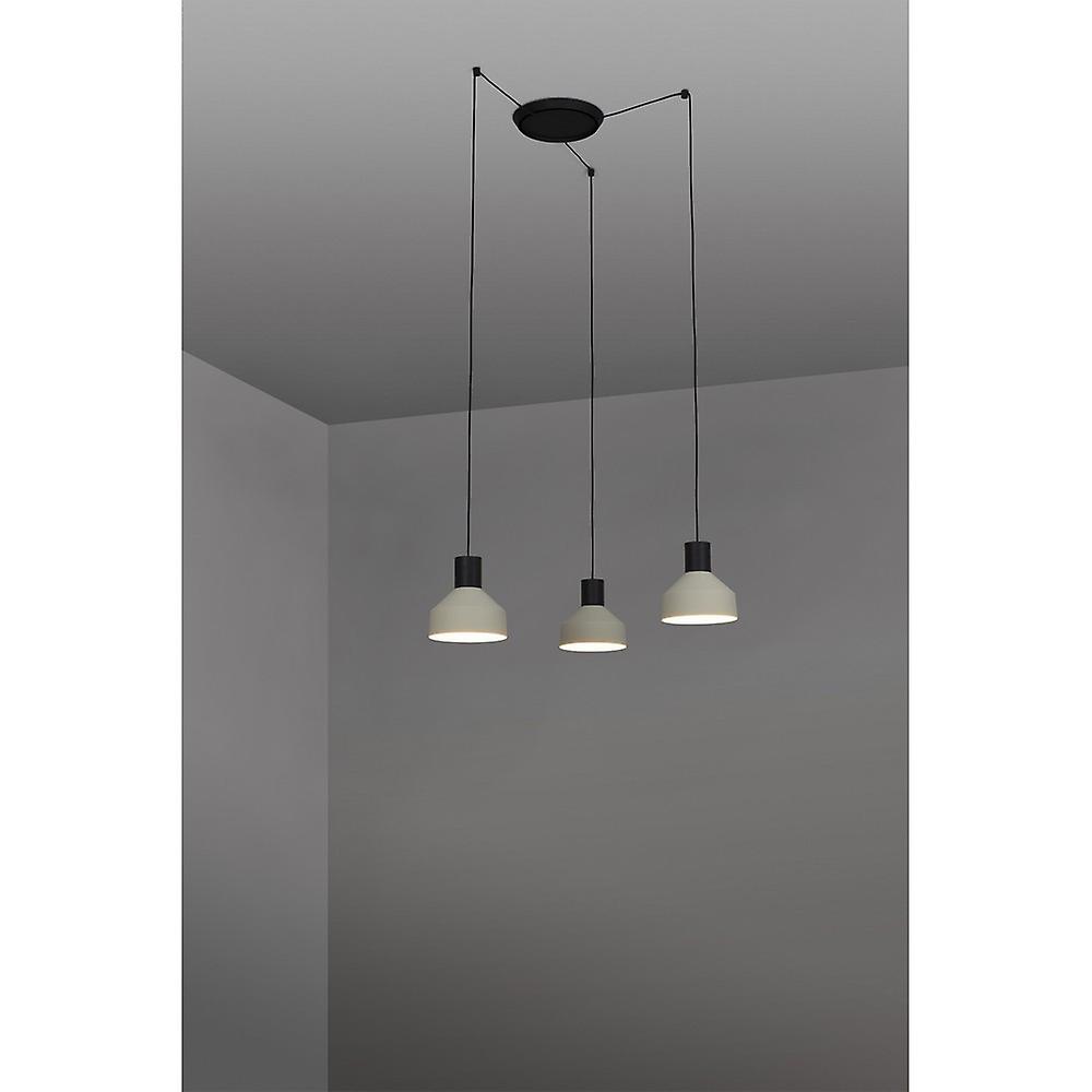 Kombo Cluster Pendant Ceiling Light Beige, E27