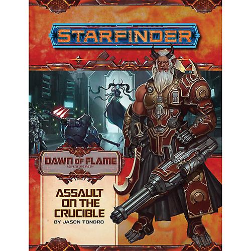 CRUCIBLE Starfinder Adventure Path Dawn of Flame Roleplaying Game Ages 16+