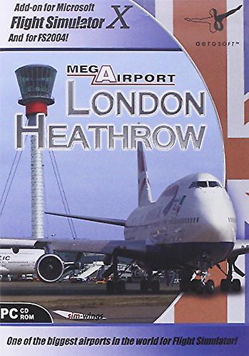 Mega Airport London Heathrow Add-On for FS 2004FSX (PC CD) - New & Sealed