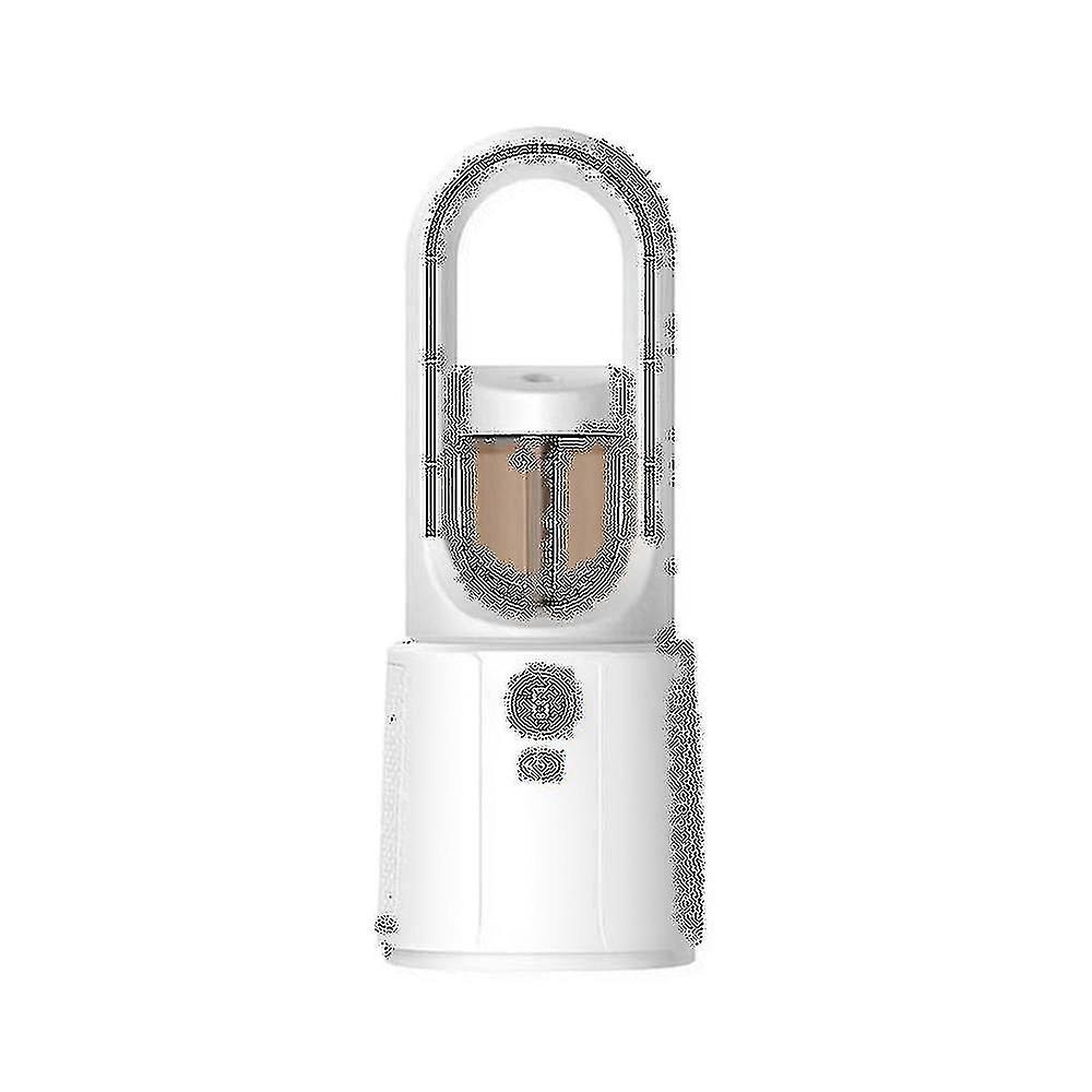 مروحة بدون شفرة ، مروحة رذاذ بدون أوراق ، USB كتم صوت سطح المكتب غرفة نوم ضوء الليل ترطيب مروحة كهربائية ، P