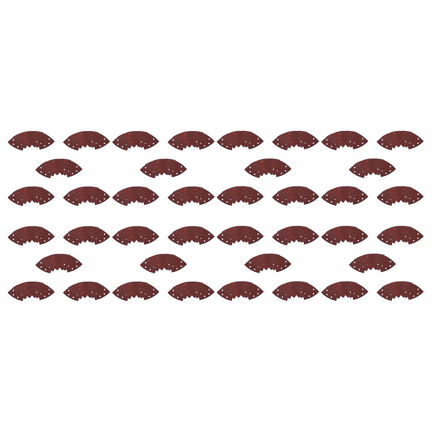 Hook And Loop Delta Sanding Pads Discs 93mm Triangular Mixed Grit 240 Pack