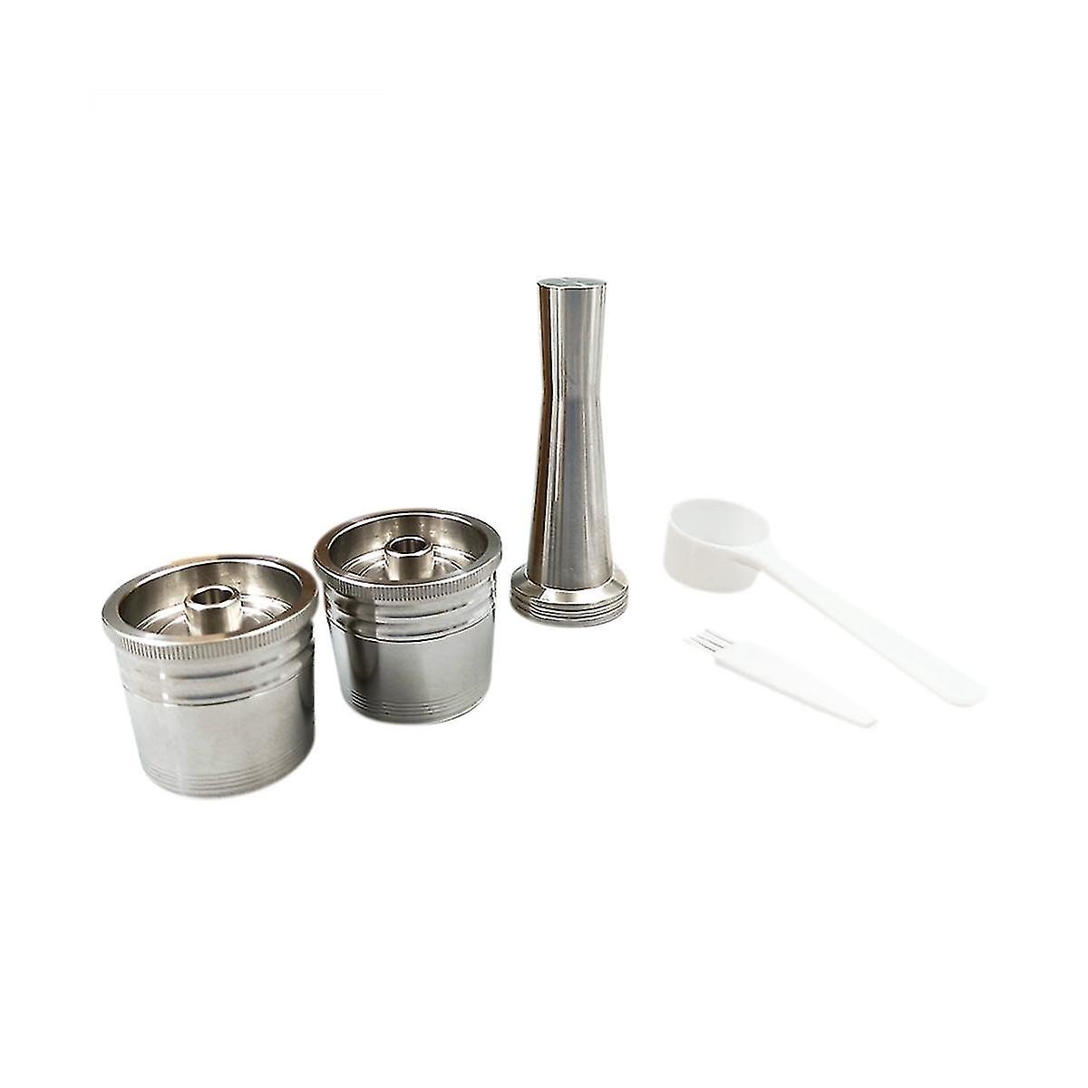 Filtre à capsule de café réutilisable adapté à la machine à café Capsule de café en acier inoxydable rechargeable Tam