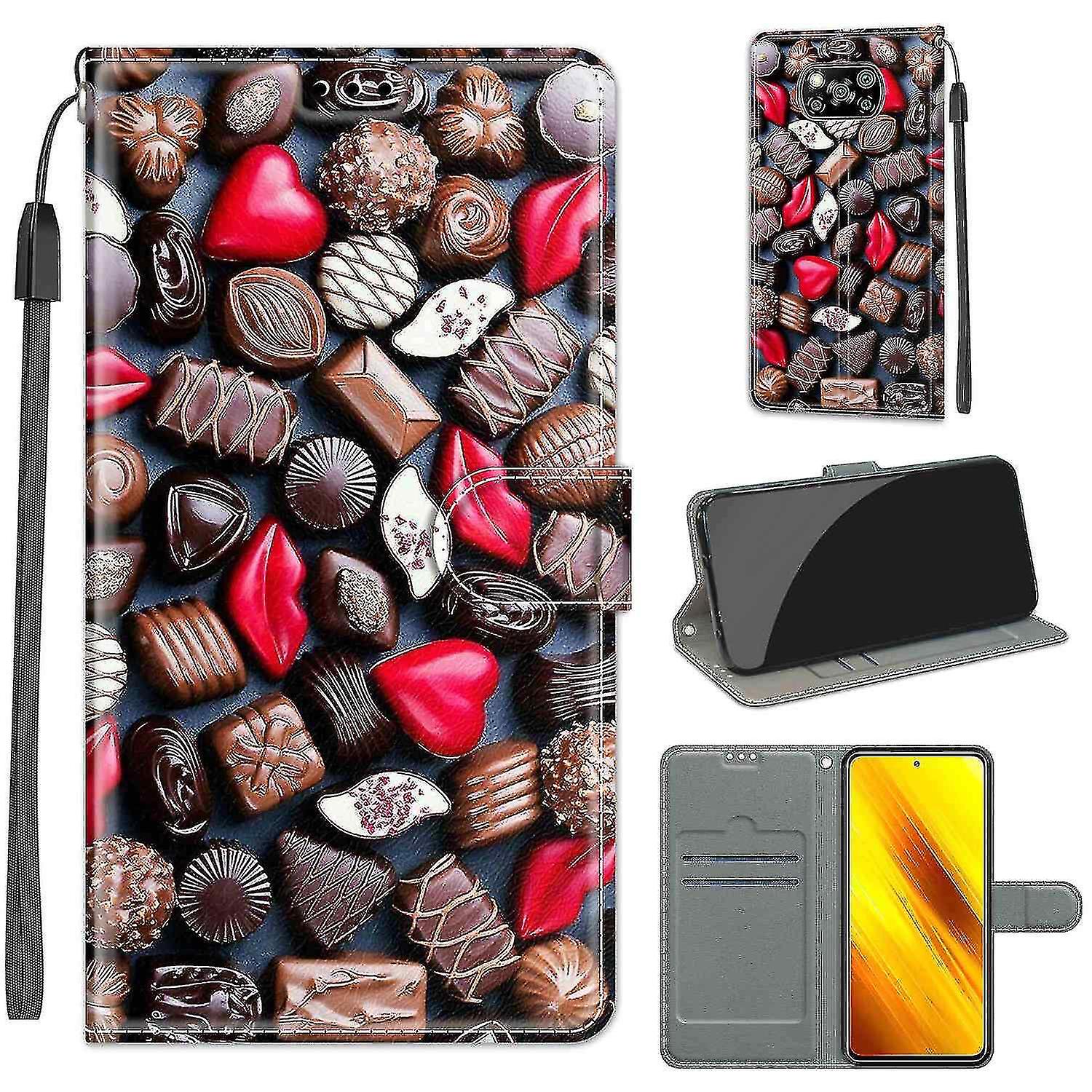 Compatible With Xiaomi Poco X3 Nfc/x3 Chocolate Mobile Case