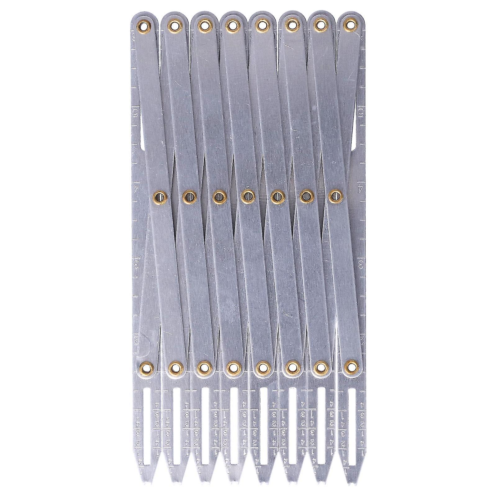 Aluminum Sewing Gauge Adjustable Length Multifunction Rustproof DIY Curtain Accessories for Home