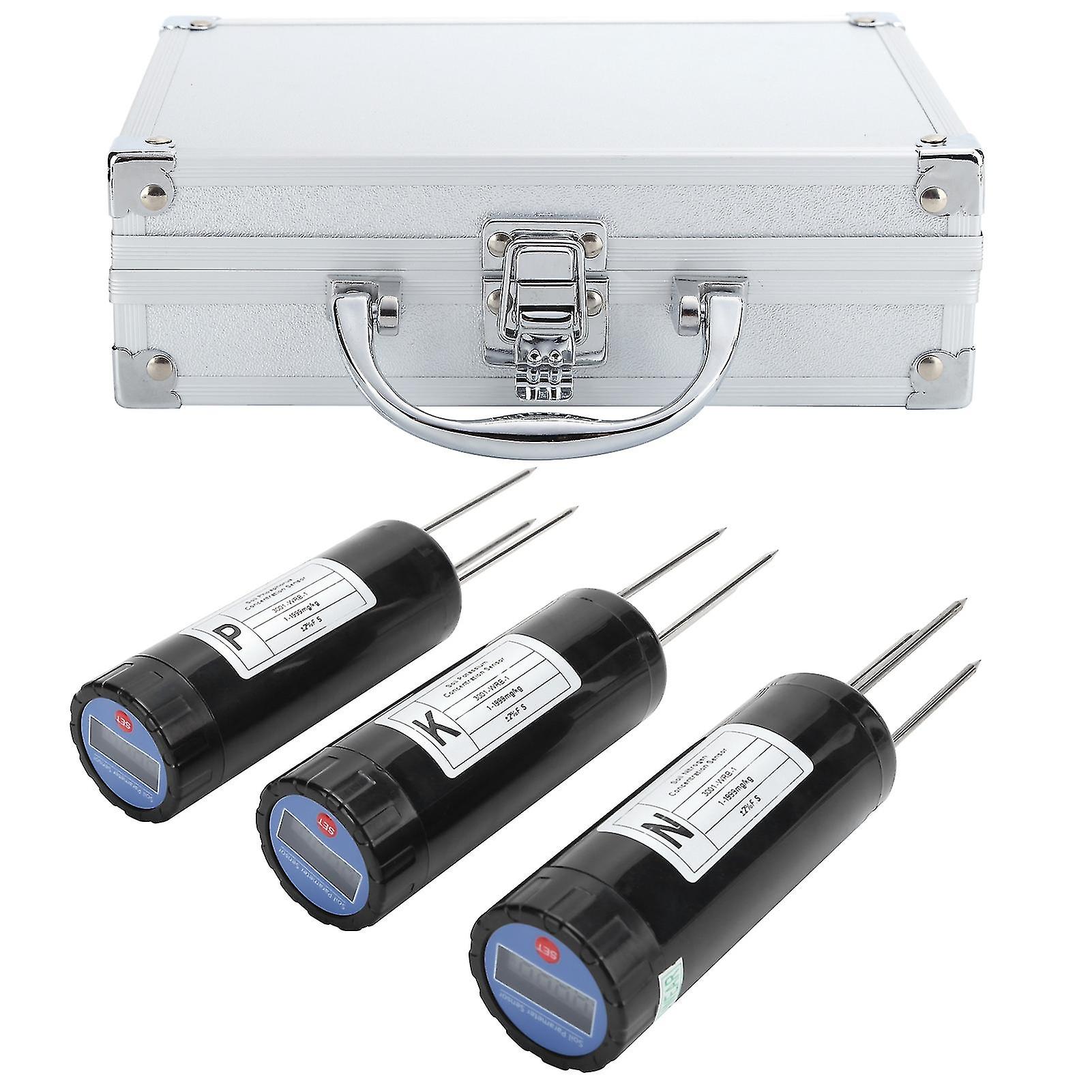 Soil Meter Nutrient Intelligent Fertilizer Detector Meter NPK Sensor Gardening Tool