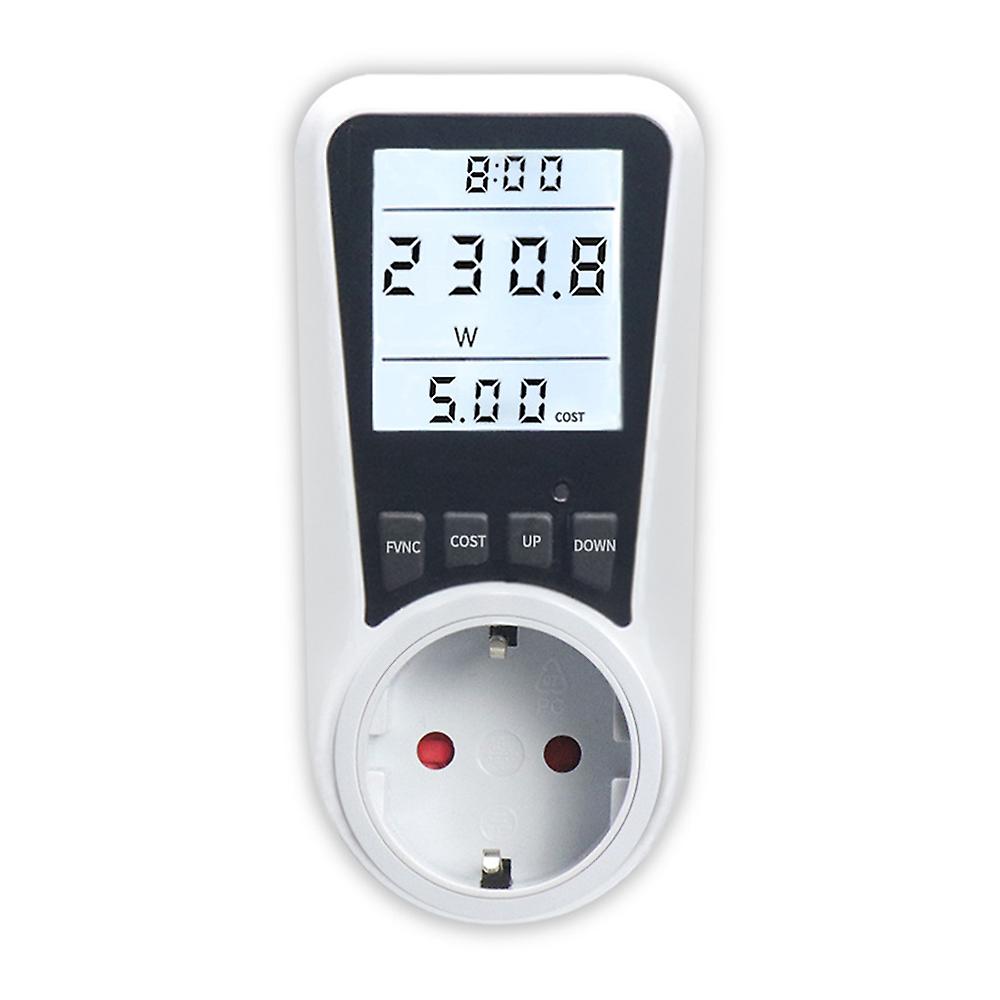 Multifunctional Digital Display Socket Tester Plug Polarity Phase Check Detector Voltage Test Multi-function Electroscope