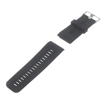 For Garmin Vivoactive RH Soft Silicone Strap Replacement Watch Band + Lugs Adapters