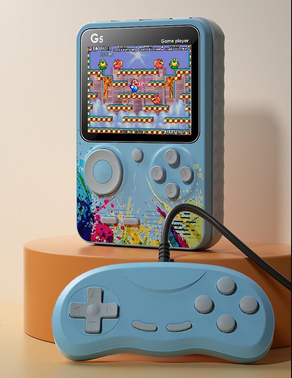 G5 Retro Game Console – 500 Games & Stylish Design