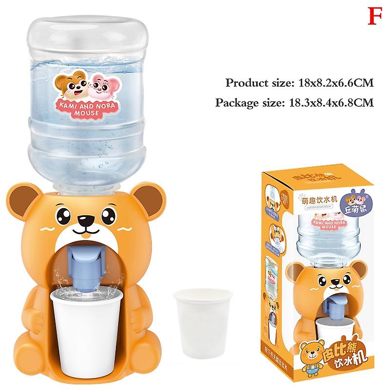 1Pc Simulering Moro Vanndispenser Mini Dobbel Vanndispenser Kjøkken Leker