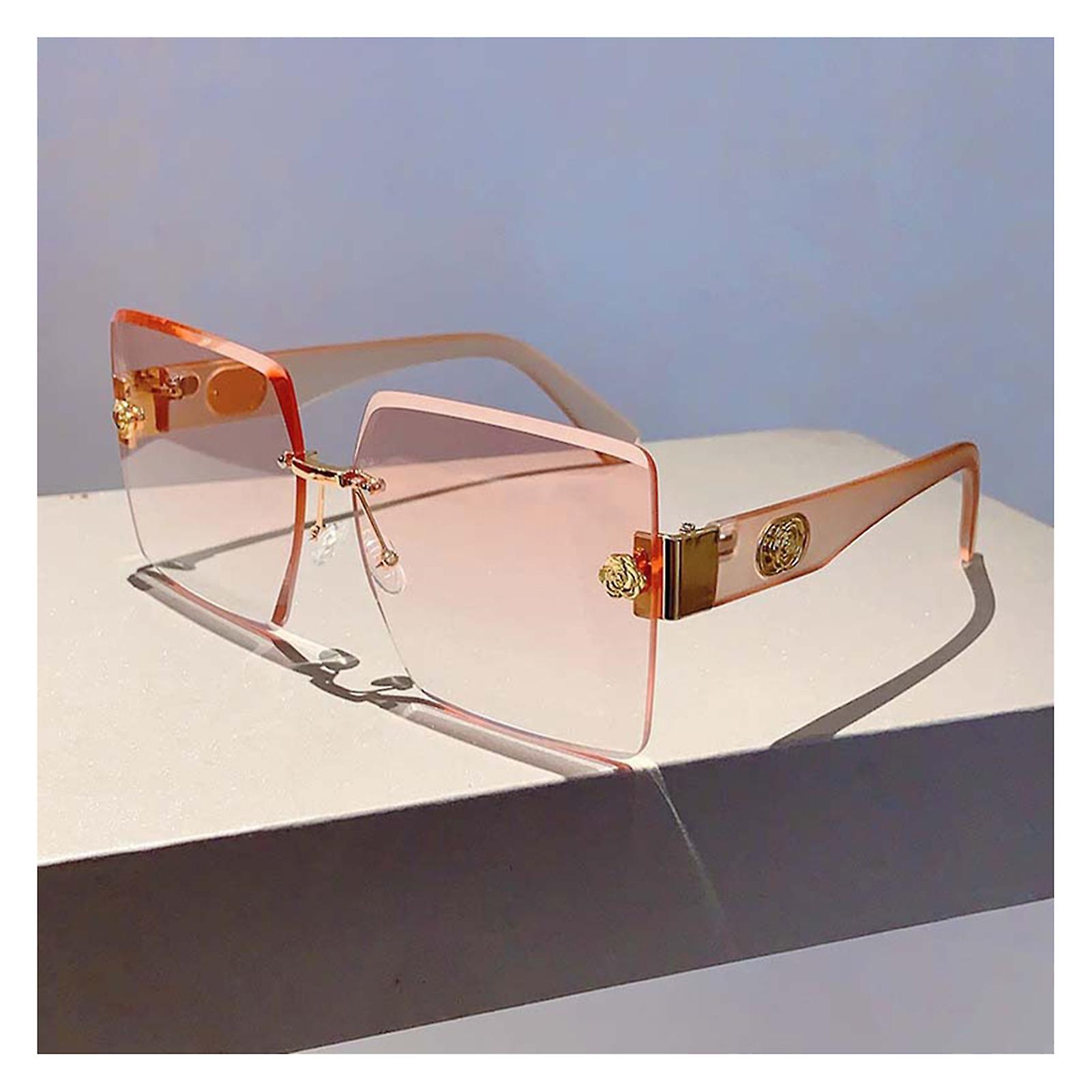 UV400 Square-shape Sunglasses Restore Real Color Outdoors Glasses for Outdoor Travel