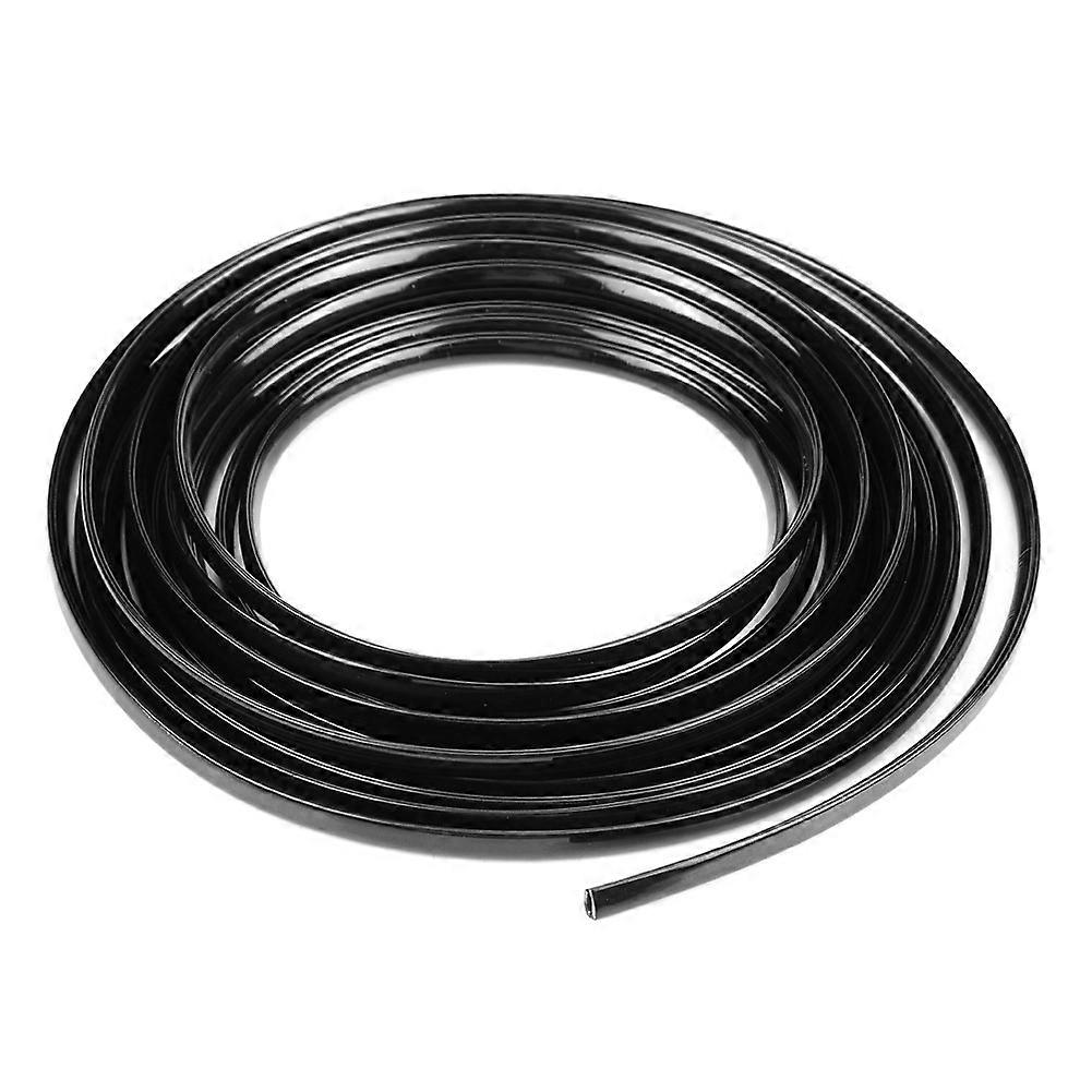 6m/19.7ft Black Car Door Edge Guard Strip Anti-Scratch Protector