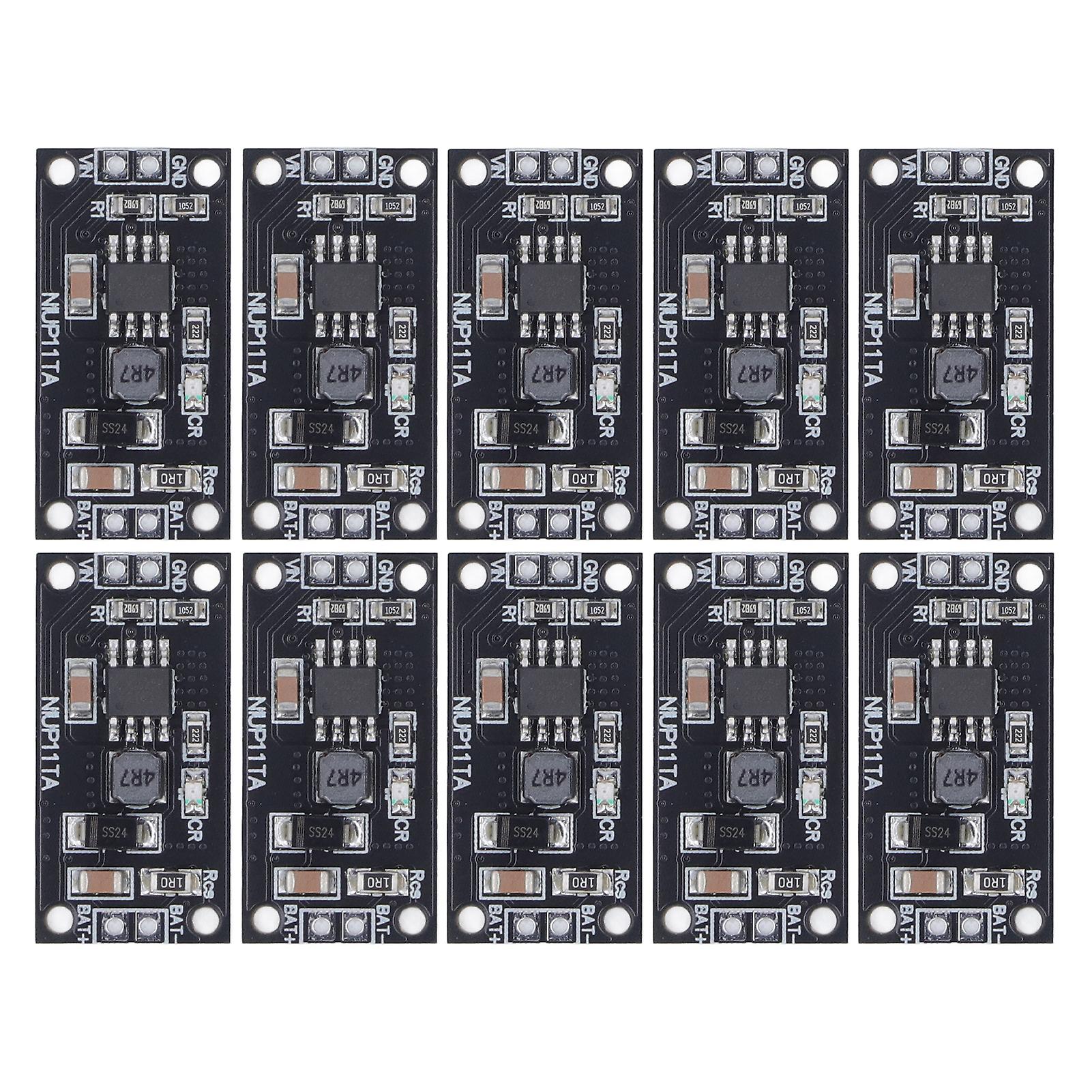 10Pcs Battery Charging Module Board,8S Battery Charger Module Nickel Hydrogen Nickel Cadmium Batteries Charger