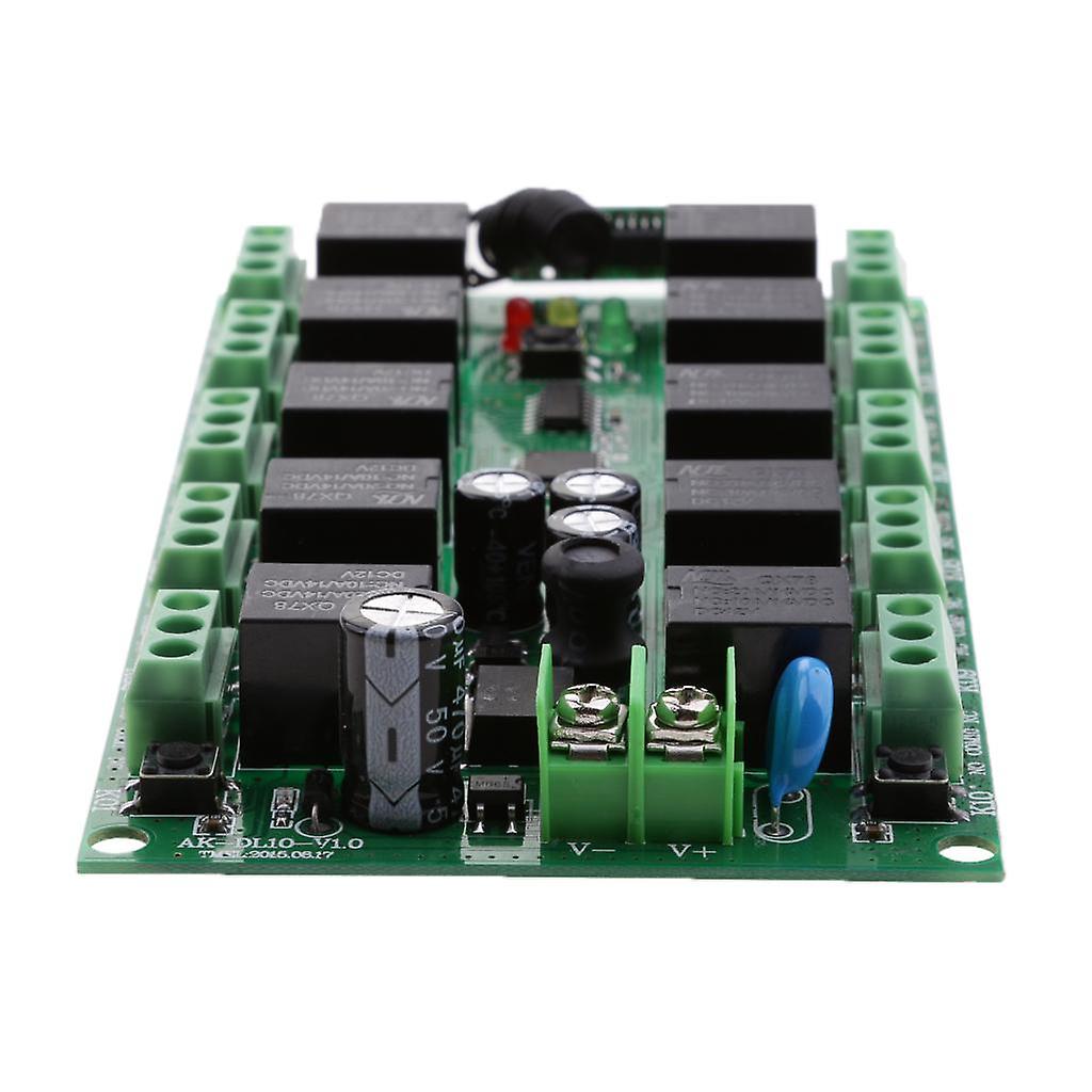 DC 12V 10 Channel Wireless Remote Control Switch Receiver Transmitter ...