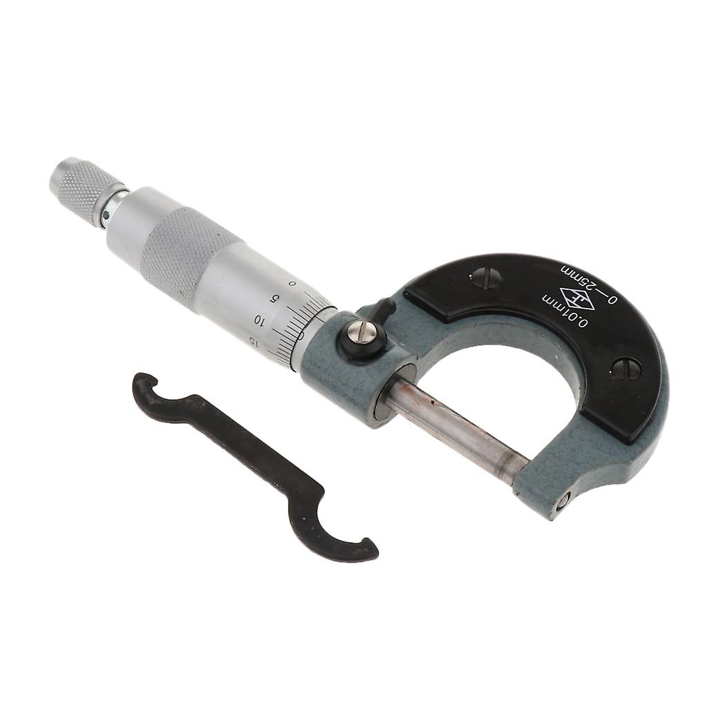 Outside Micrometer Friction Thimble Premium Outside Micrometer Set 0-25mm