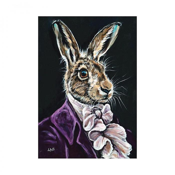 Louise Brown Leopold Paper Print