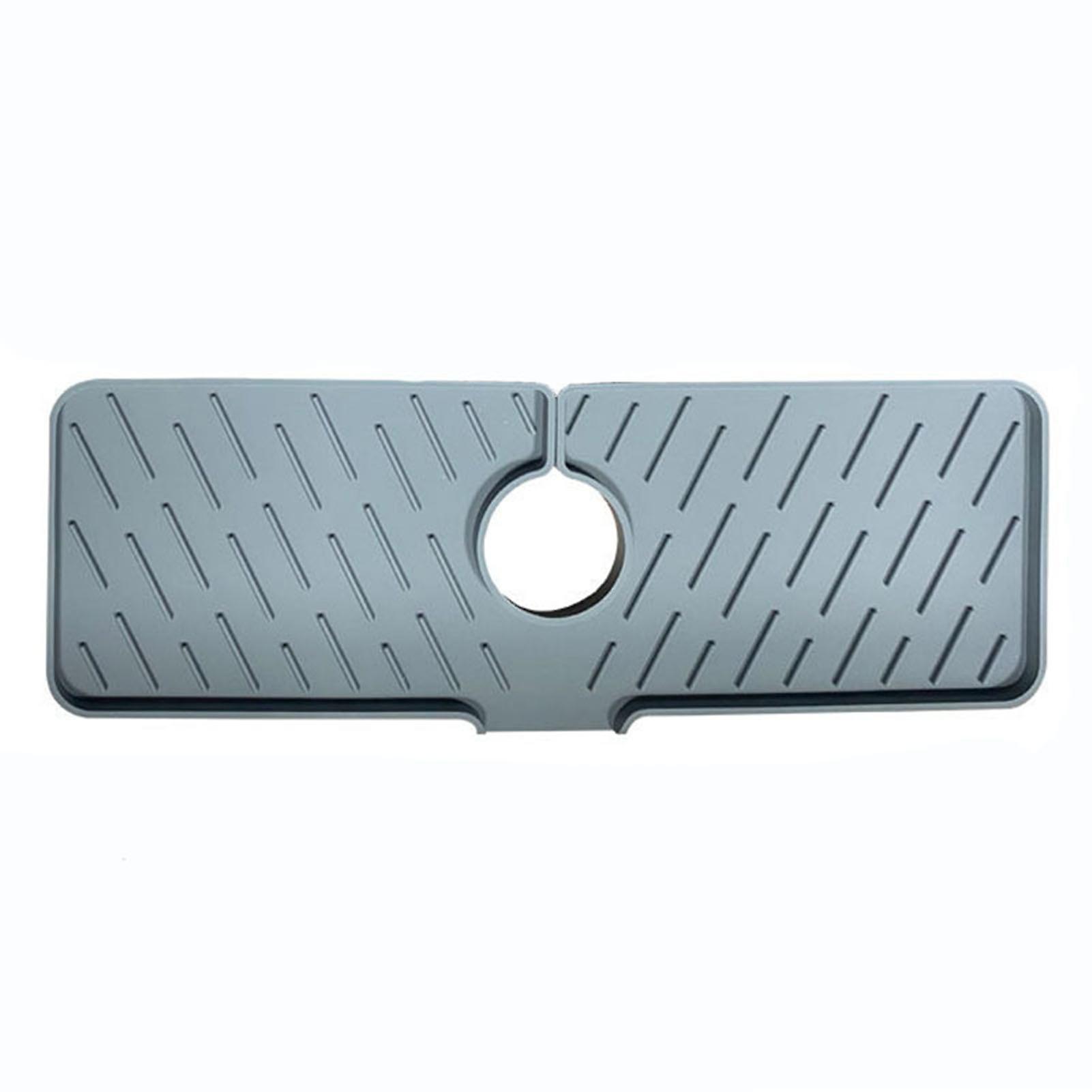 Household Silicone Faucet Splash-proof Pad Washbasin Faucet Water Catcher Mat