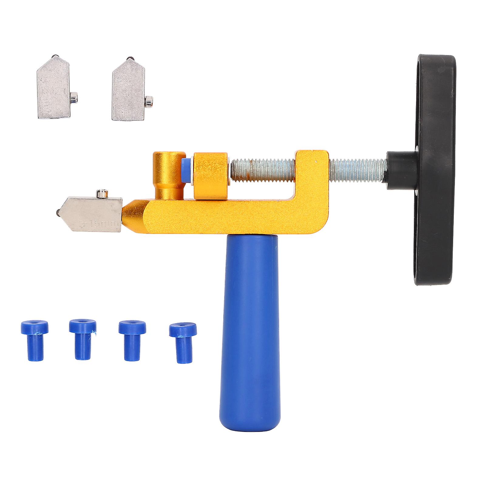 Manual Tile Cutter Kit, Glass Breaker Pliers, Ceramic Cutting Tool with Alloy Blades