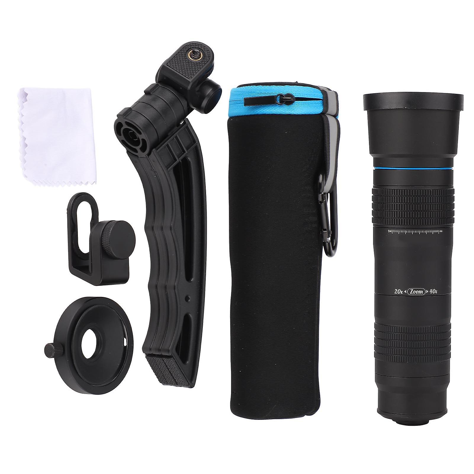 20X-40X Smartphone Zoom Lens Telescope with Tripod - HD Photography for IOS Devices