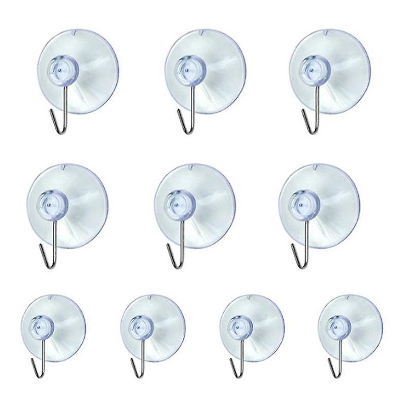 24 Pieces Plastic Suction Cup Hook Powerful Suction Cup Hook Vacuum Suction Cup Hooks Transparent Su