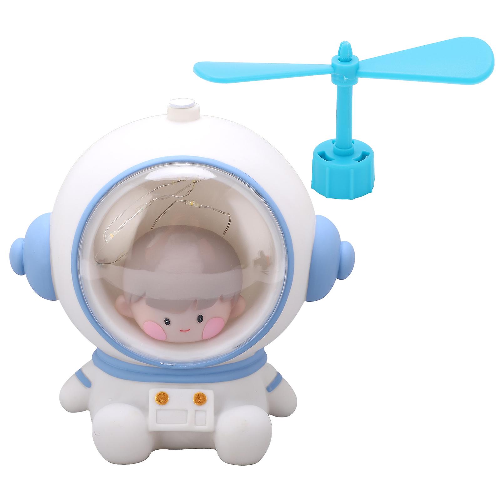 Spaceman LED Night Light - Cute Hand-Painted Design for Kids, Eco-Friendly and Durable, Blue