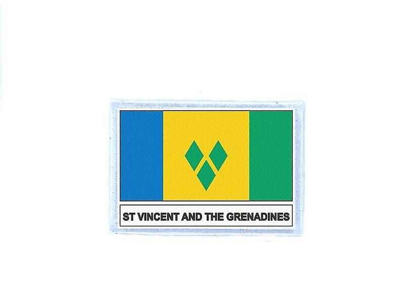 Ecusson patch badge prints WV flag st vincent grenadines