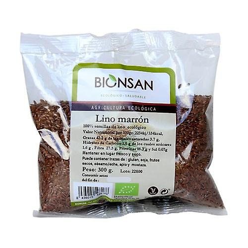 Eco brown linen 300 g