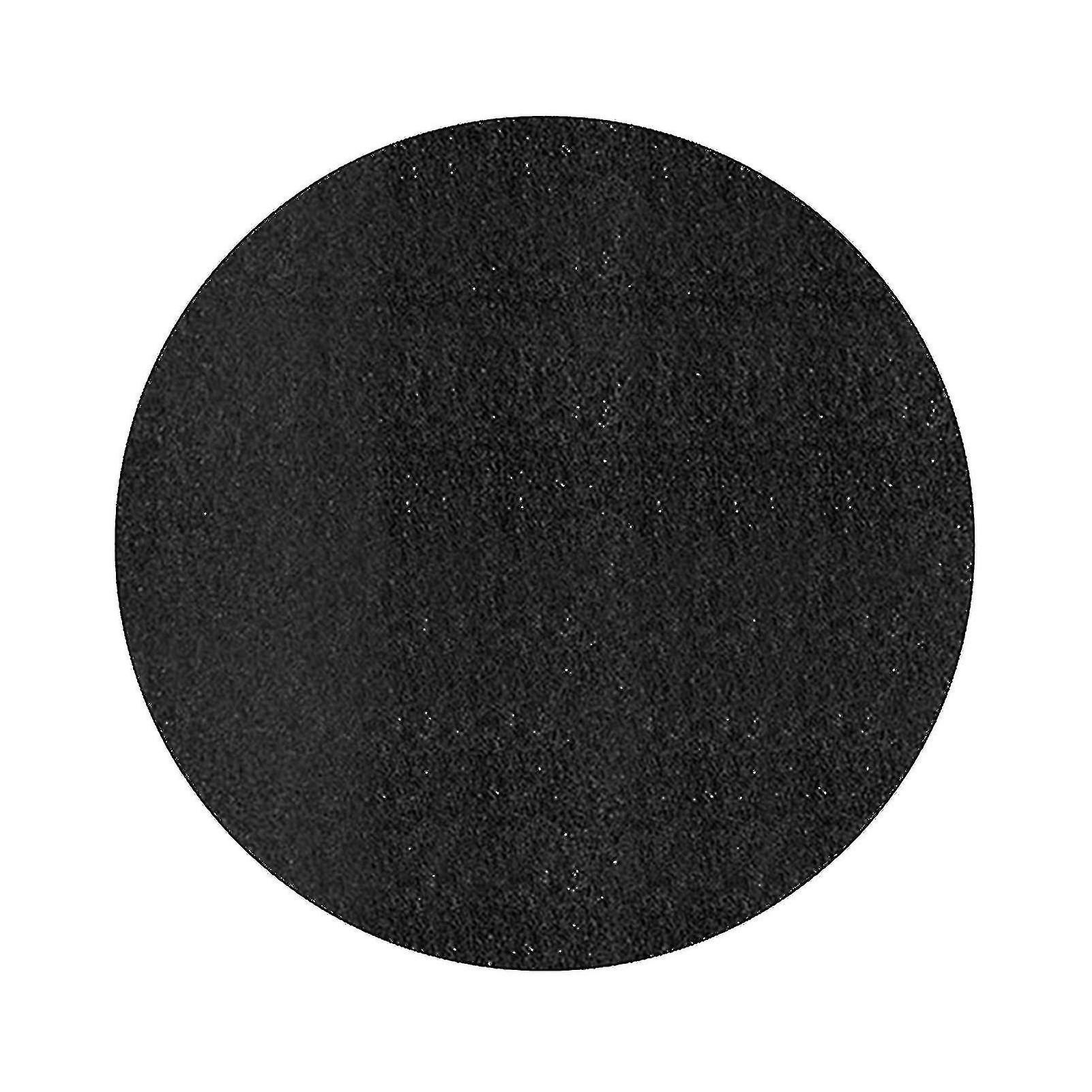 Round Bbq Protective Mat Fireproof Grill Carpet Ground Protector Against Grease Splashes