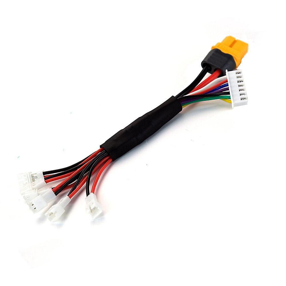 DOGCOM Premium 1 to 6 PH2.0 1S Multi Battery Charging Cable for Tiny Whoop Indoor RC Drone FPV Racin