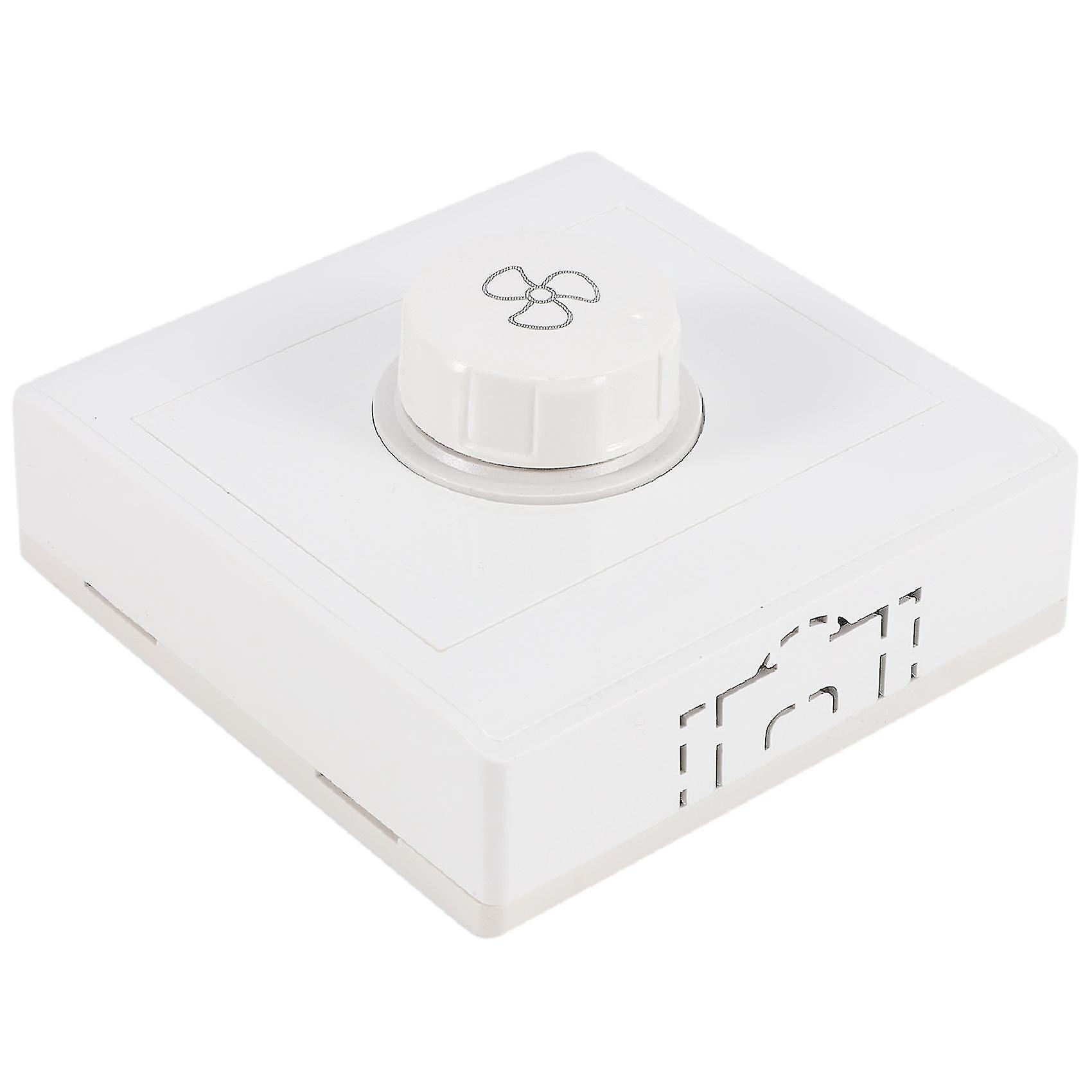 2pcs Ceiling Fan Stepless Speed Governor Surface Mounted Fan Speed Switch