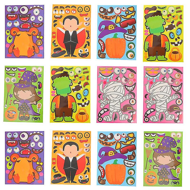 12sheets Halloween Decals For Halloween Decorations