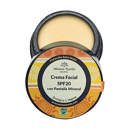 SPF20 face cream with mineral screen 30 ml of cream