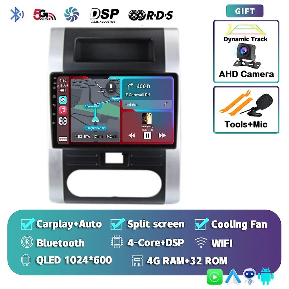 Android13 Carplay Auto Car Radio For Nissan X-trail Xtrail X Trail 2 T31 2007 - 2015 Multimedia Player Gps Stereo Dsp Wifi+4g Bt