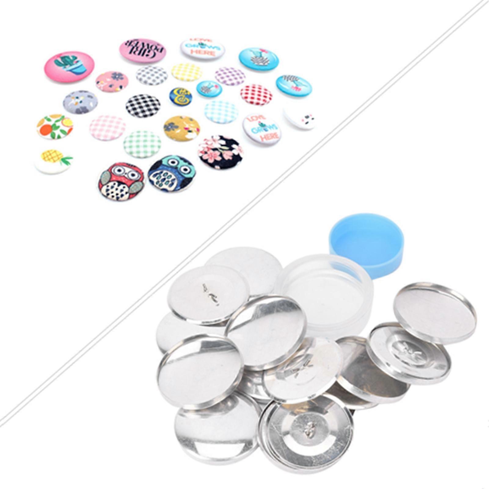 40mm Round Base Fabric Bag Cover Button Kit DIY Craft Buckle Making Tools