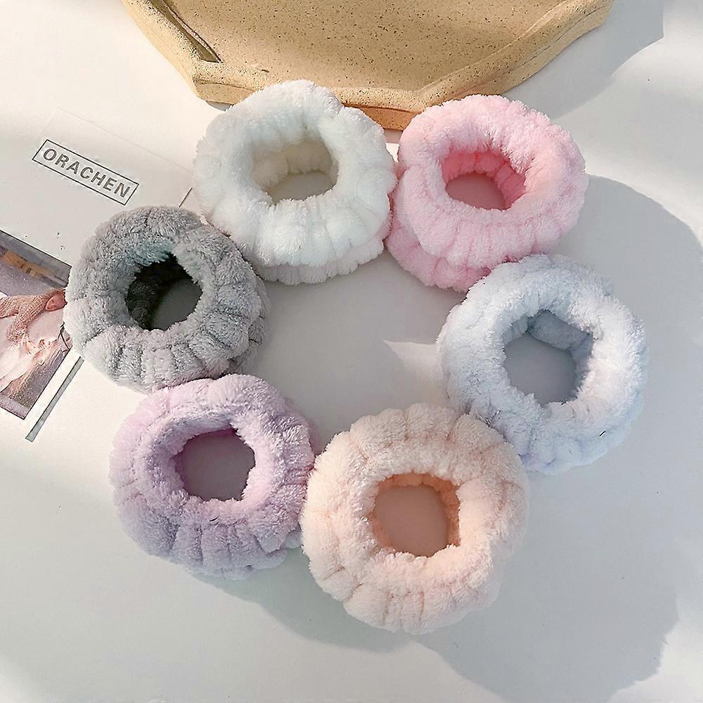 5 Microfiber Sweatband Wrists, Elastic Absorbent Bracelets