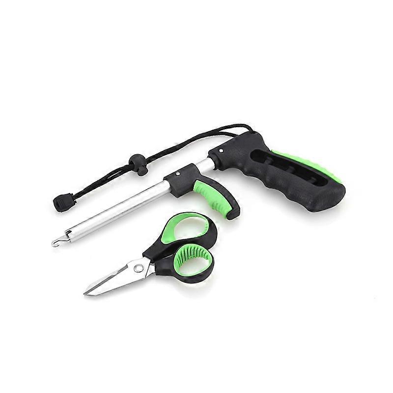Fish Hook Remover Fishing Tackle Fishing Tool Fishing Gear, Spring-loaded Handle, Upgrade Sharp Fish