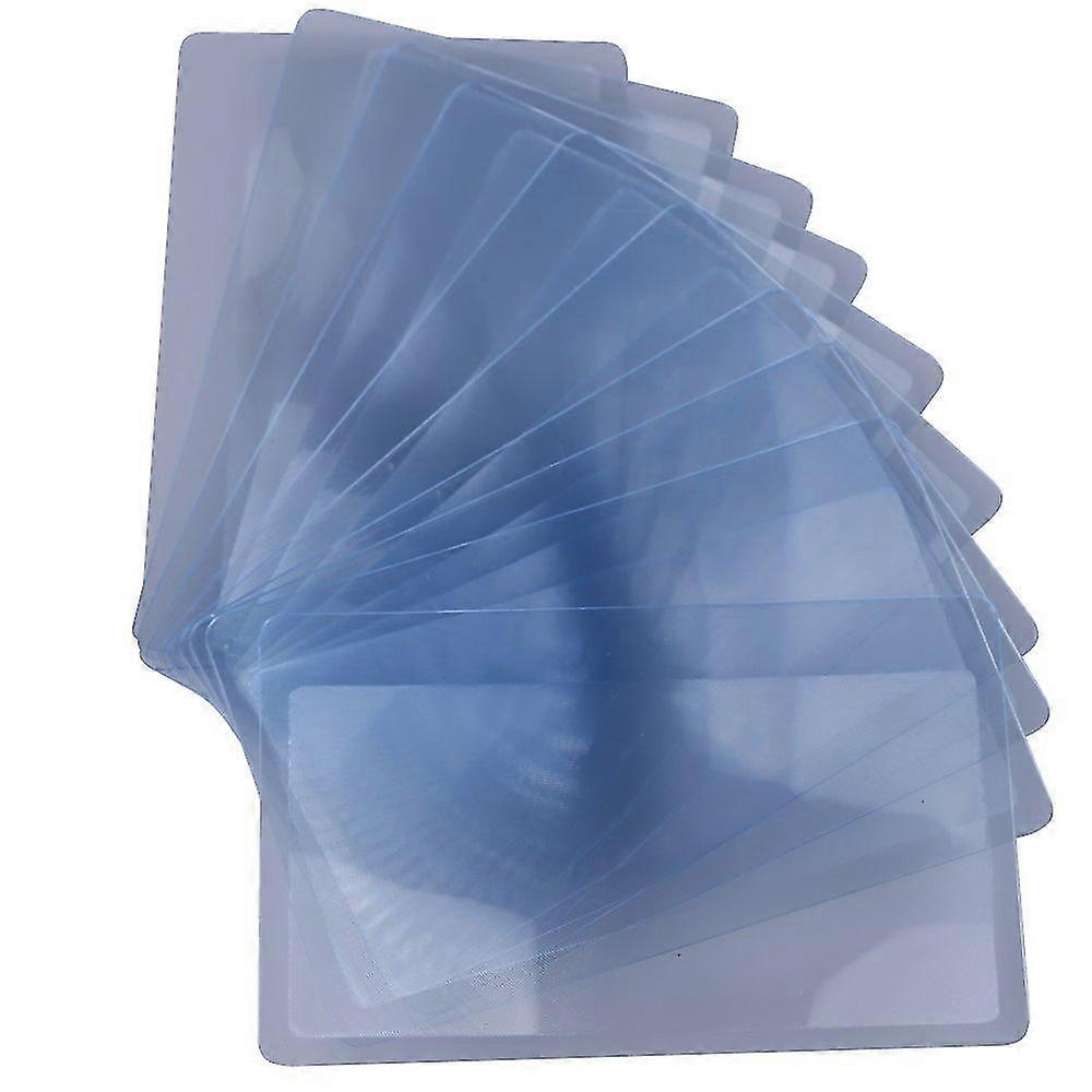 10x loupe de poche / loupe carte / loupe / aide à la lecture Carte de crédit for-Yvan