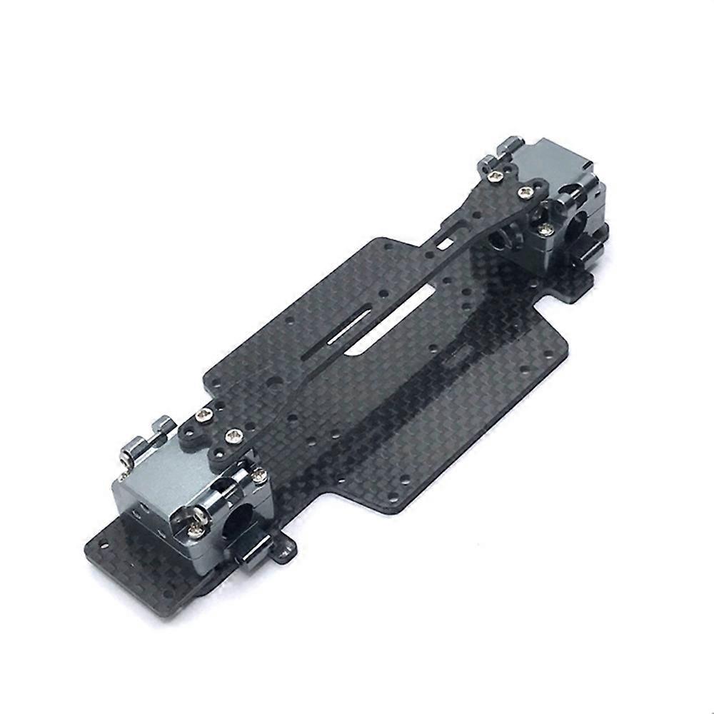 Carbon Fiber Chassis and Metal Gearbox Set for 284131 K969 K979 K989 K999 P929 1/28 RC Car Upgrade Parts,C