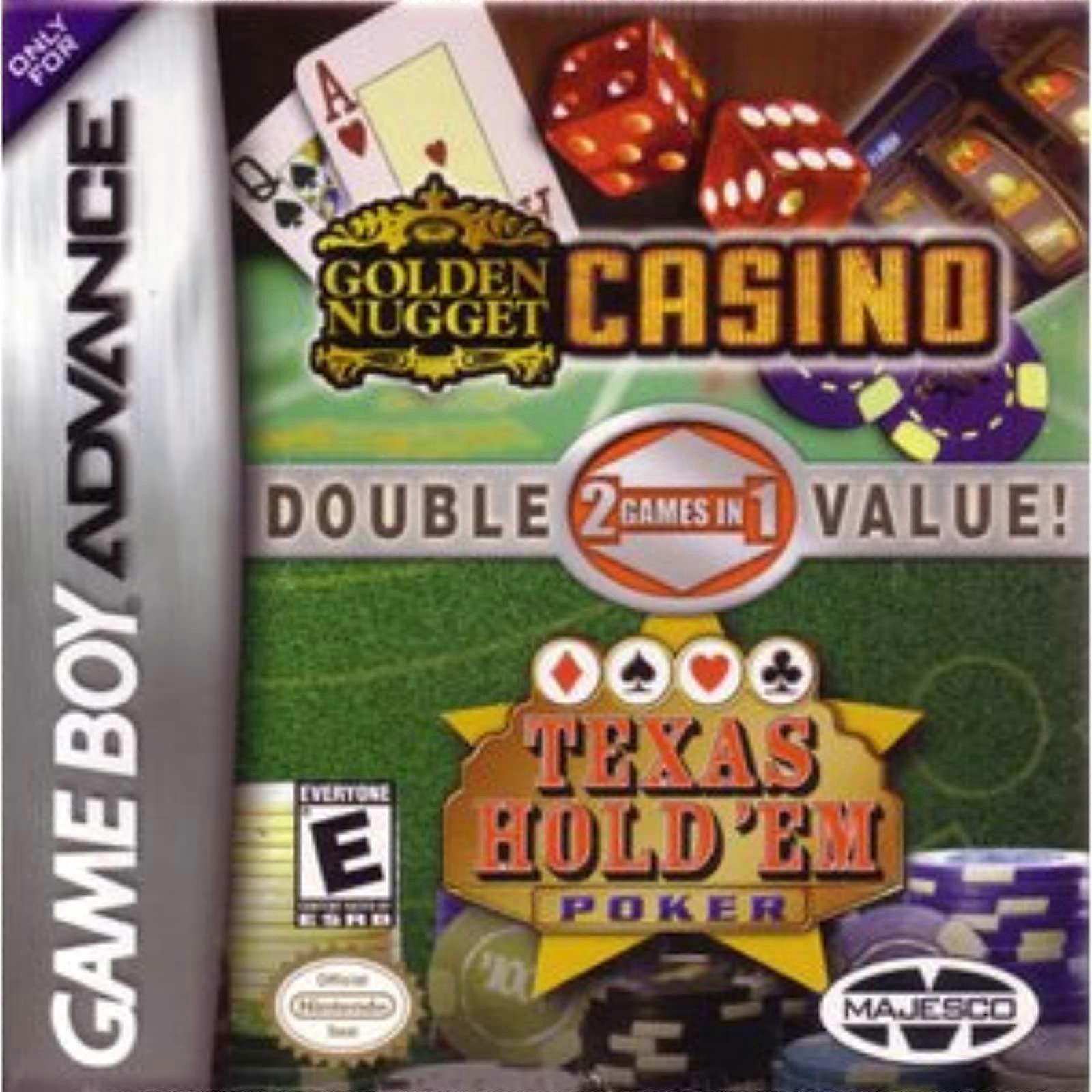 Golden NuggetTexas Hold Em  Game -  - PAL - New & Sealed