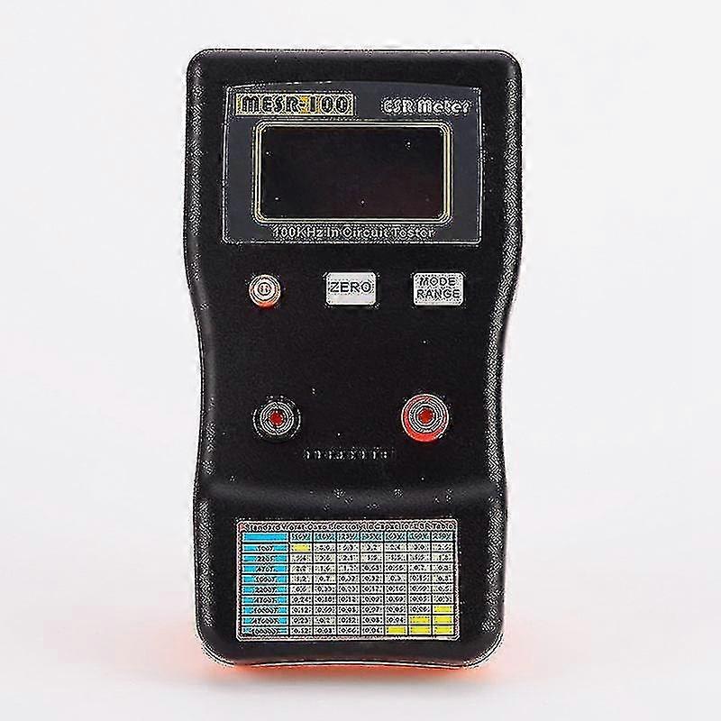 Professional Digital Esr Capacitance Resistance Meter Auto Display Lcd 100 Khz In Circuit Tester Cap