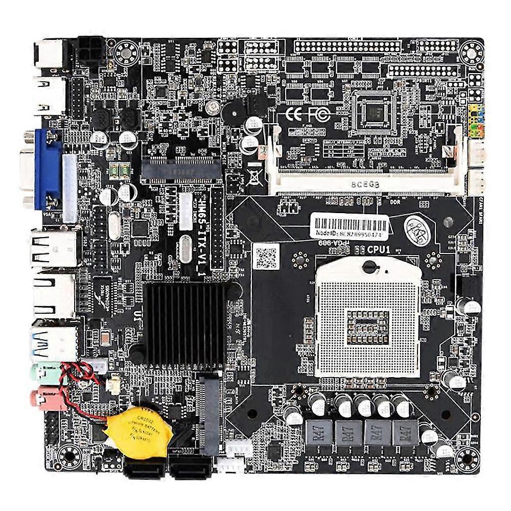 Hm65 All-in-one Computer Moederbord Itx Edition Type Pga988 Ddr3 Geheugen On Board VGA / -compatibel / l