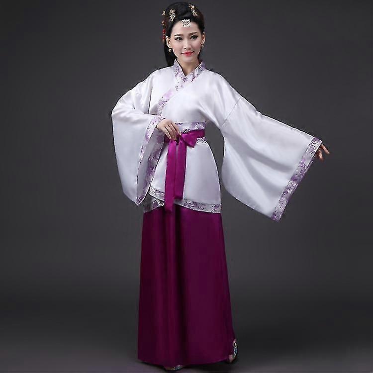 Costume national de Hanfu, robe chinoise ancienne-Yvan