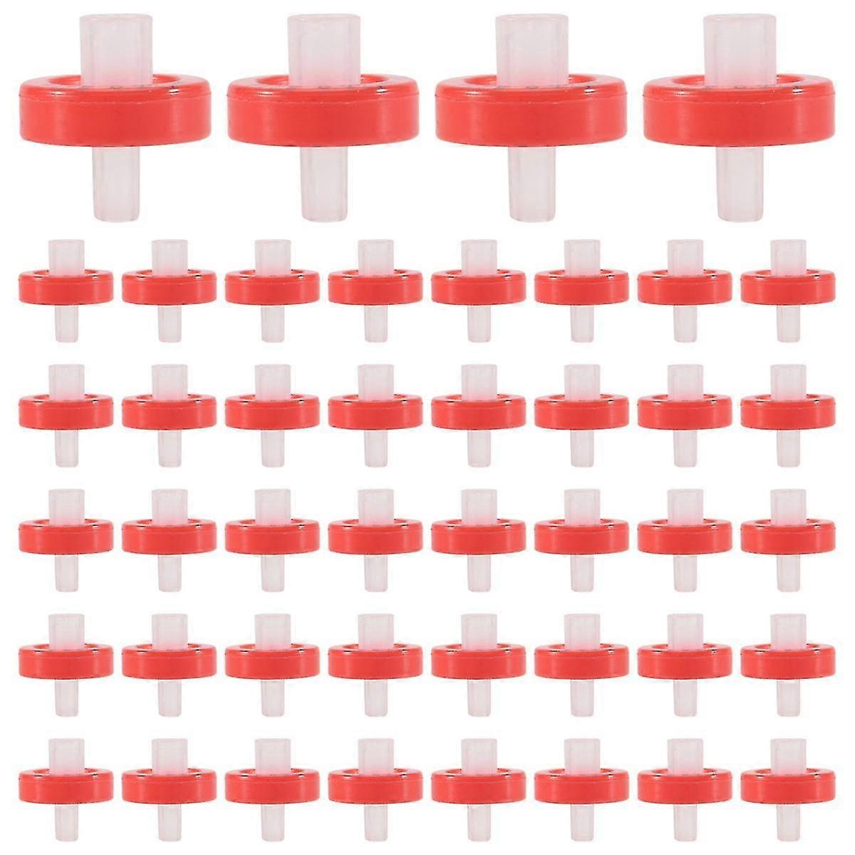 100 PCS Syringe Filter PTFE, Syringe Lab Filter 13mm Membrane Diameter, 0.22M Pore Size, HPLC