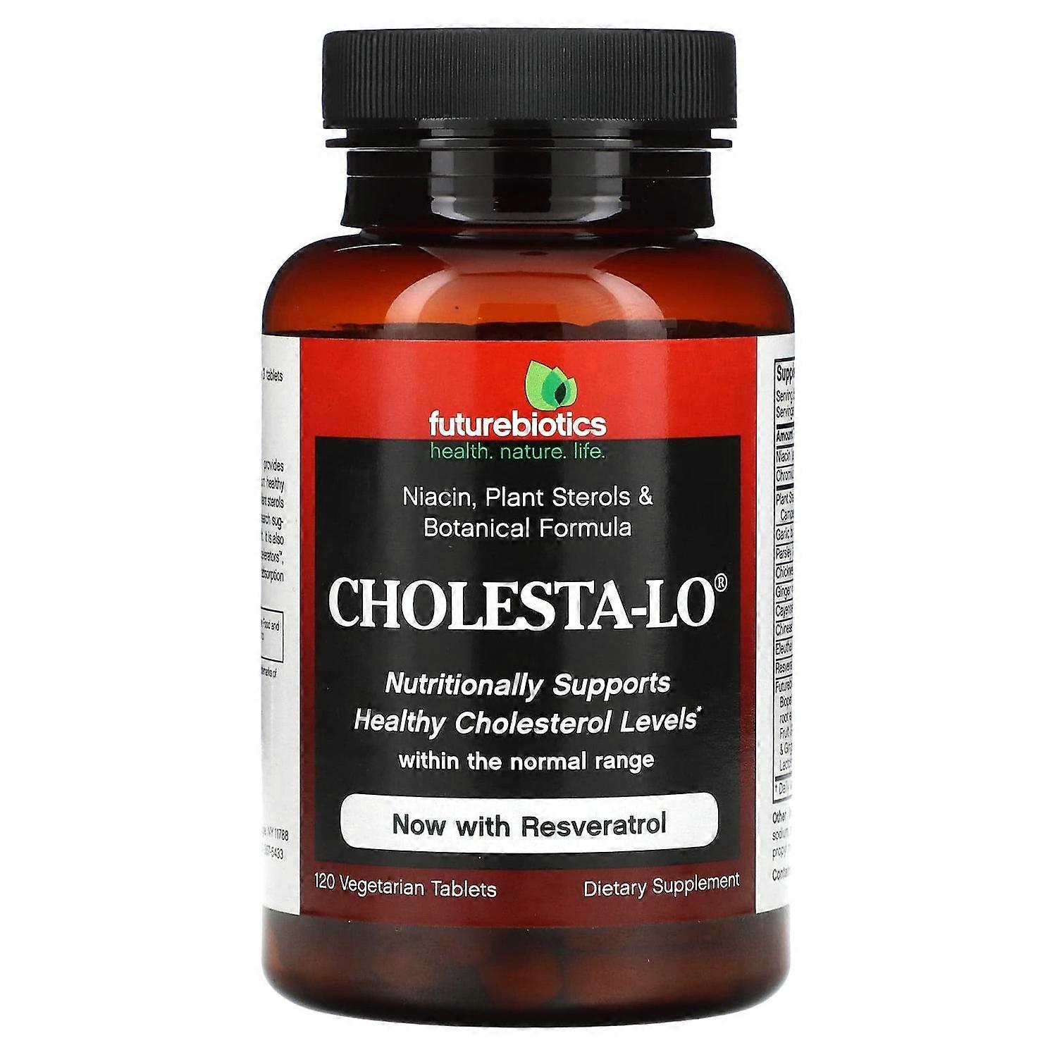 Futurebiotics, Cholesta-Lo, 120 Vegetarian Tablets